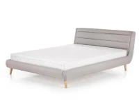 Кровать 160x200 ELANDA 160 светло-серый pilt 3