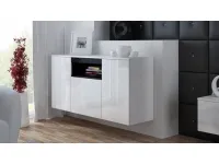 Комод VIVA белый - черный pilt 3