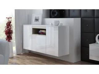 Kummut VIVA valge - tamm sonoma pilt