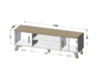 TV-alus LOTTA 160 2D2K pilt 4