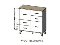 Kummut LOTTA 110 2D4S pilt 3