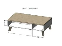 Журнальный стол LOTTA 110 pilt 3