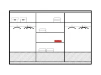 Шкаф-купе AMSTERDAM 250 pilt 4