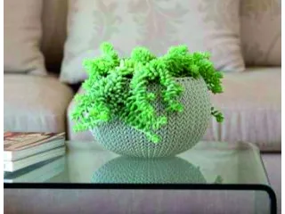 Istutuspott COZIES suur, hall pilt