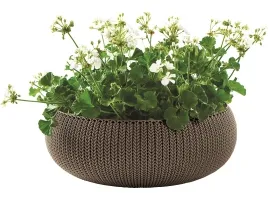 Lillepotiümbris COZIES pruun