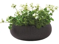 Lillepotiümbris COZIES tumelilla pilt 2