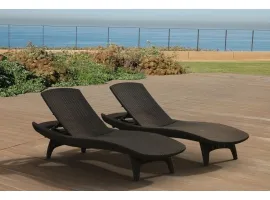 Шезлонг PACIFIC, графит