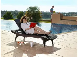 Шезлонг PACIFIC, коричневый