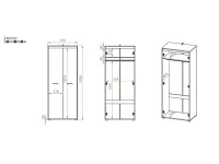 Riidekapp AVO 02 pilt 10