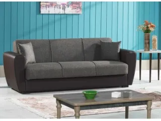 Diivanvoodi DOLCE pruun PU pilt