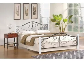 Voodi 160x200 VIOLETTA 160 valge