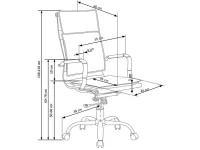 Кресло руководителя MANTUS серый pilt 4