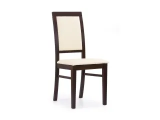 Стул SYLWEK 1 темный орех - эко-кожа pilt