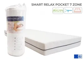 Матрас 90x200 SMART RELAX POCKET 7 ZONE