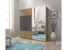 Liugustega kapp MIKA IX PREMIUM 200