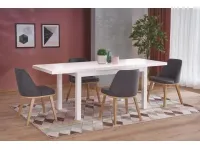 Стол раздвижной TIAGO 2 белый pilt 2