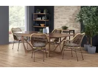 Стол раздвижной WENANTY американский орех pilt 3