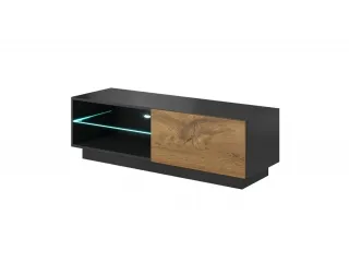 TV стол LIVO RTV-120S дуб вотан и антрацит pilt