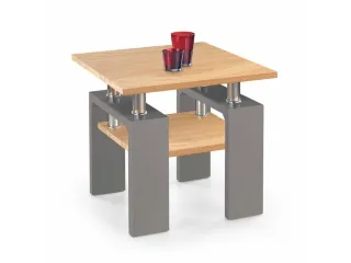 Журнальный стол DIANA H MDF KW золотой дуб - графит pilt