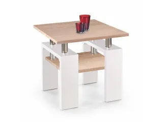 Журнальный стол DIANA H MDF KW дуб сонома - белый pilt