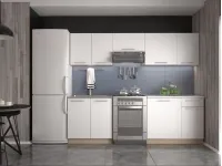 Кухня DARIA 240 дуб сонома - белый pilt 2