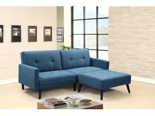 Диван-кровать CORNER синий pilt