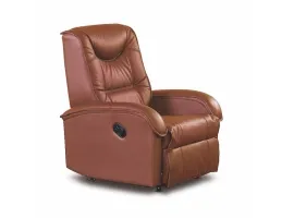 Кресло JEFF recliner коричневый