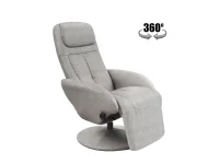 Кресло-лежак OPTIMA 2 recliner серый pilt 2