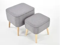 Пуфик PULA серый (2 шт) pilt 5