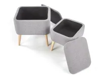 Пуфик PULA серый (2 шт) pilt 4