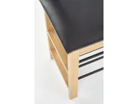 Тумба для обуви ST-11 черный и натуральный pilt 3