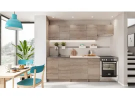 Кухня MELA 180/240 трюфельный дуб