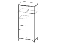 Riidekapp GAPPA 1 pilt 4