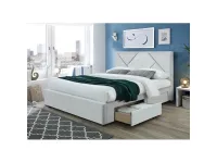 Voodi 180x200 NEWLAN valge pilt 2