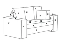 Diivanvoodi ROCK BASIC WER.3.BOK A/A pilt 5