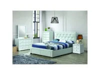 Voodi 180x200 ENGLAND valge econahk pilt 4