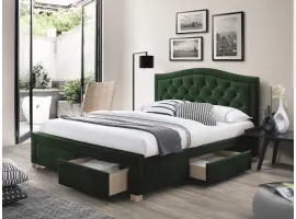 Voodi 160x200 ELECTRA roheline