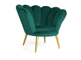 Кресло MAGNOLIA зеленый - дуб