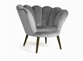 Кресло MAGNOLIA серый - венге