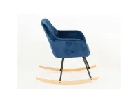 Кресло-качалка WY-8026Y синий pilt 3