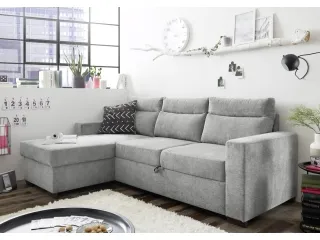 Угловой диван-кровать ITACA 1 PROMO - Cерый pilt