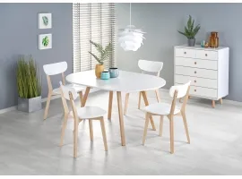 Стол раздвижной RUBEN белый