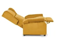 Кресло AGUSTIN 2 recliner - Горчичный pilt 4