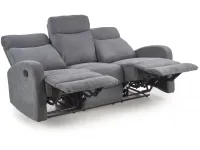 Diivan OSLO 3S recliner tumehall pilt 3