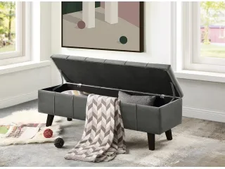 Кресло MASSIMO с ящиком темно-серый pilt