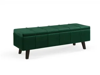 Кресло MASSIMO с ящиком темно-зеленый pilt