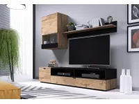 Секция SNAP дуб лефкас - черный pilt 2