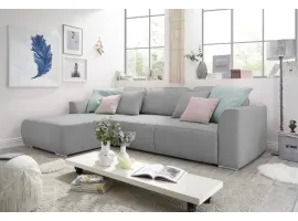 Угловой диван-кровать LAZY LUX PROMO - Phoenix 13 Серый