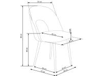 Стул K384 зеленый pilt 3