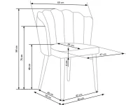 Стул K386 серый pilt 3